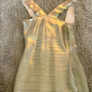 Marciano (Guess)  gold dress